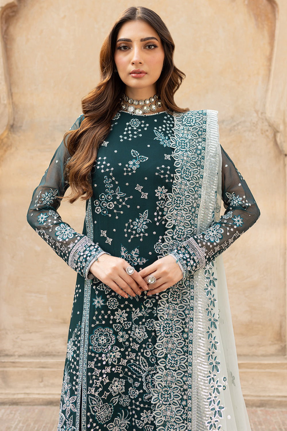 Farasha | Ritzier Wedding Formals |  Teal Dreams -  Farasha Ladies Clothes - Original Designer Dress - House of Maryam
