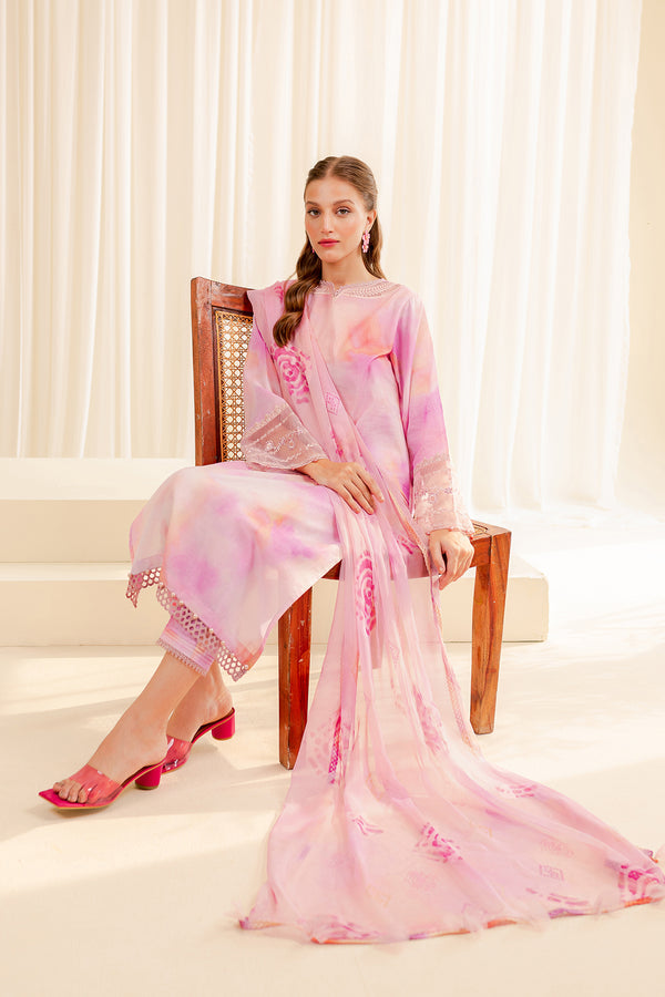 Farasha | Printed Essentials | PEONY -  Farasha Luxury - Original Designer Dress - House of Maryam