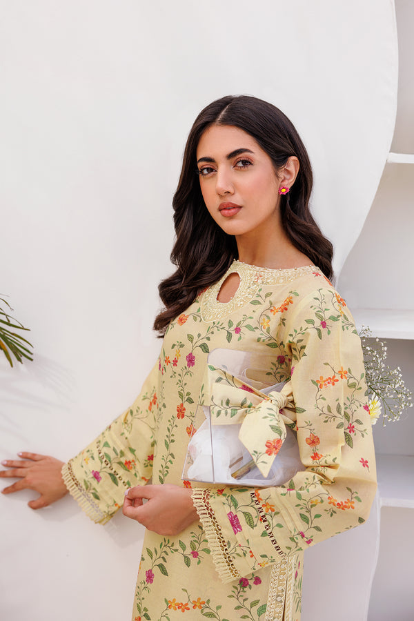 Farasha | Printed Essentials | PASTEL GLEAM