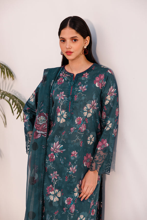 Farasha | Printed Essentials | FLORAL HAZE -  Farasha Luxury - Original Designer Dress - House of Maryam