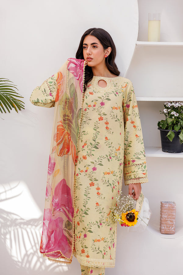 Farasha | Printed Essentials | PASTEL GLEAM