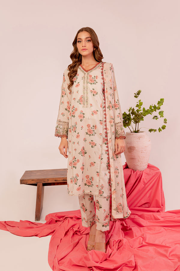 Farasha | Printed Essentials | IVY CHARM by Designer Farasha - House of Maryam - Pakistani Designer Ethnic Wear in {{ shop.shopifyCountryName }}