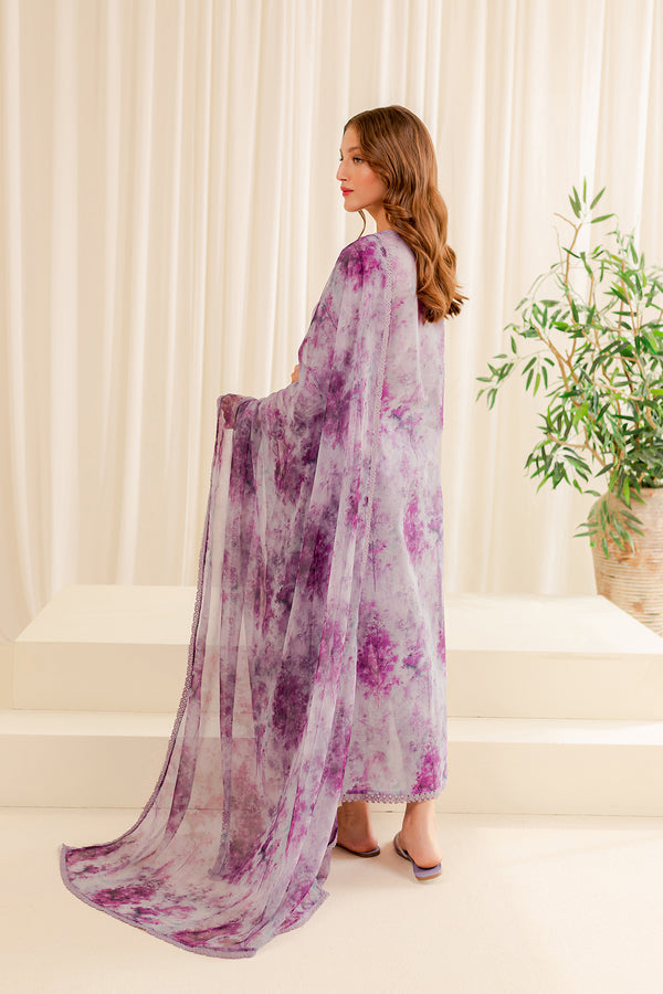 Farasha | Printed Essentials | WINESOME GLORY -  Farasha Luxury - Original Designer Dress - House of Maryam