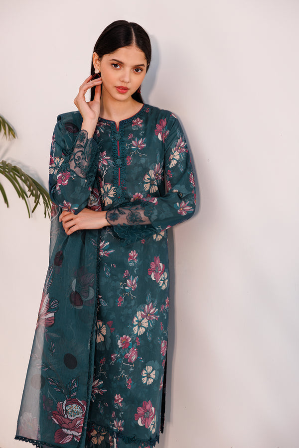 Farasha | Printed Essentials | FLORAL HAZE by Designer Farasha - House of Maryam - Pakistani Designer Ethnic Wear in {{ shop.shopifyCountryName }}