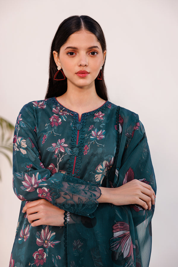 Farasha | Printed Essentials | FLORAL HAZE -  Farasha Luxury - Original Designer Dress - House of Maryam