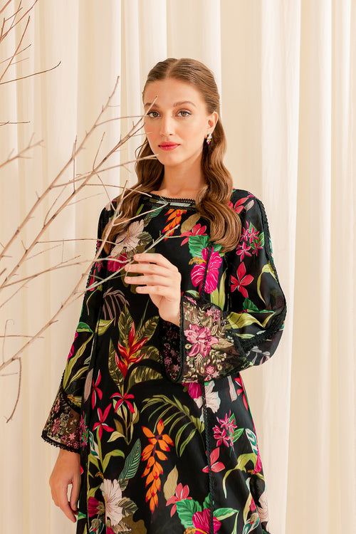 Farasha | Printed Essentials | EBONY PASSION -  Farasha Luxury - Original Designer Dress - House of Maryam