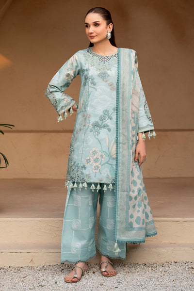 Alizeh | Levana Lawn | Fawn -  Alizeh Ladies Clothes - Original Designer Dress - House of Maryam