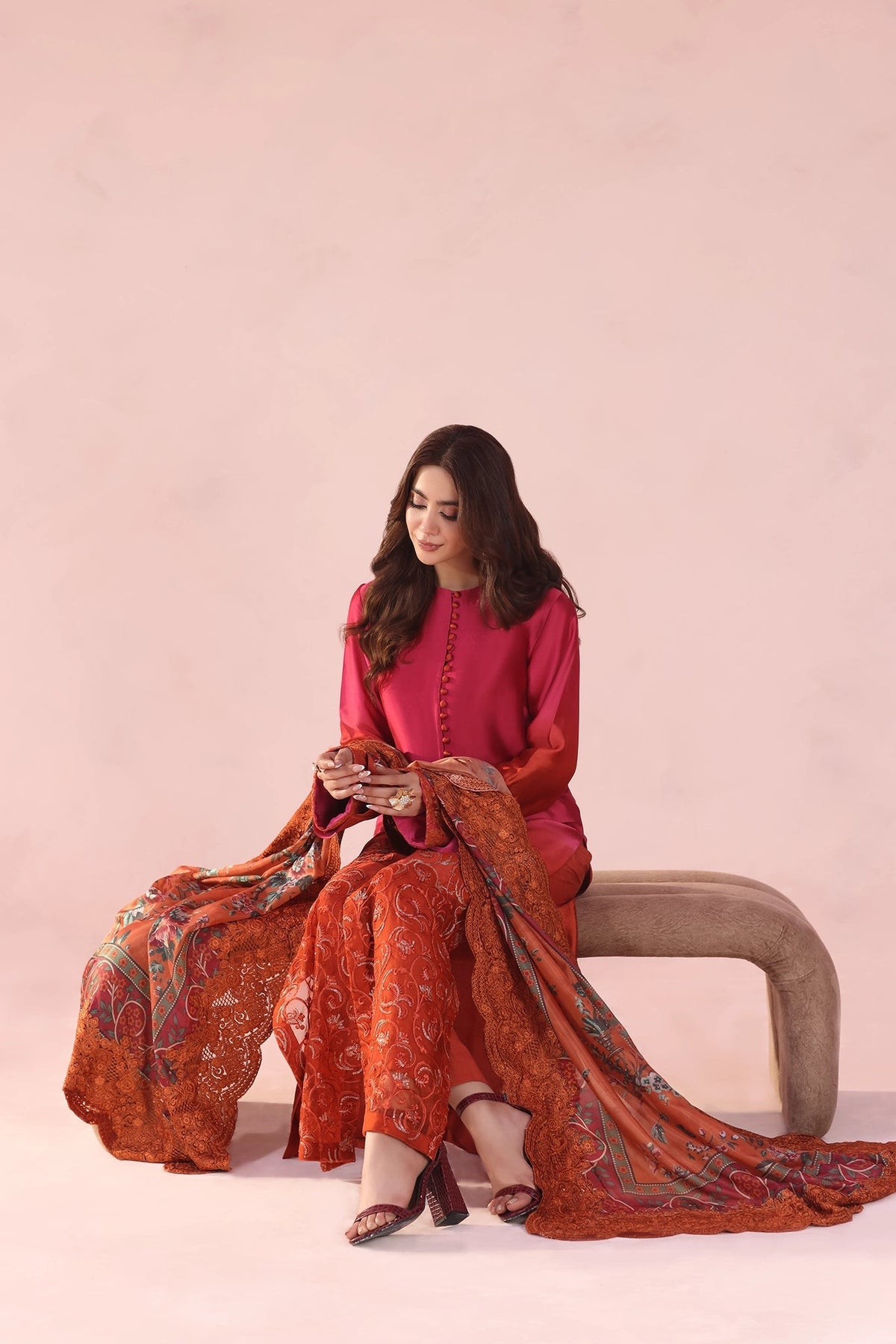 Musferah Saad | Eterna Formals | Fiery Bloom, image 6
