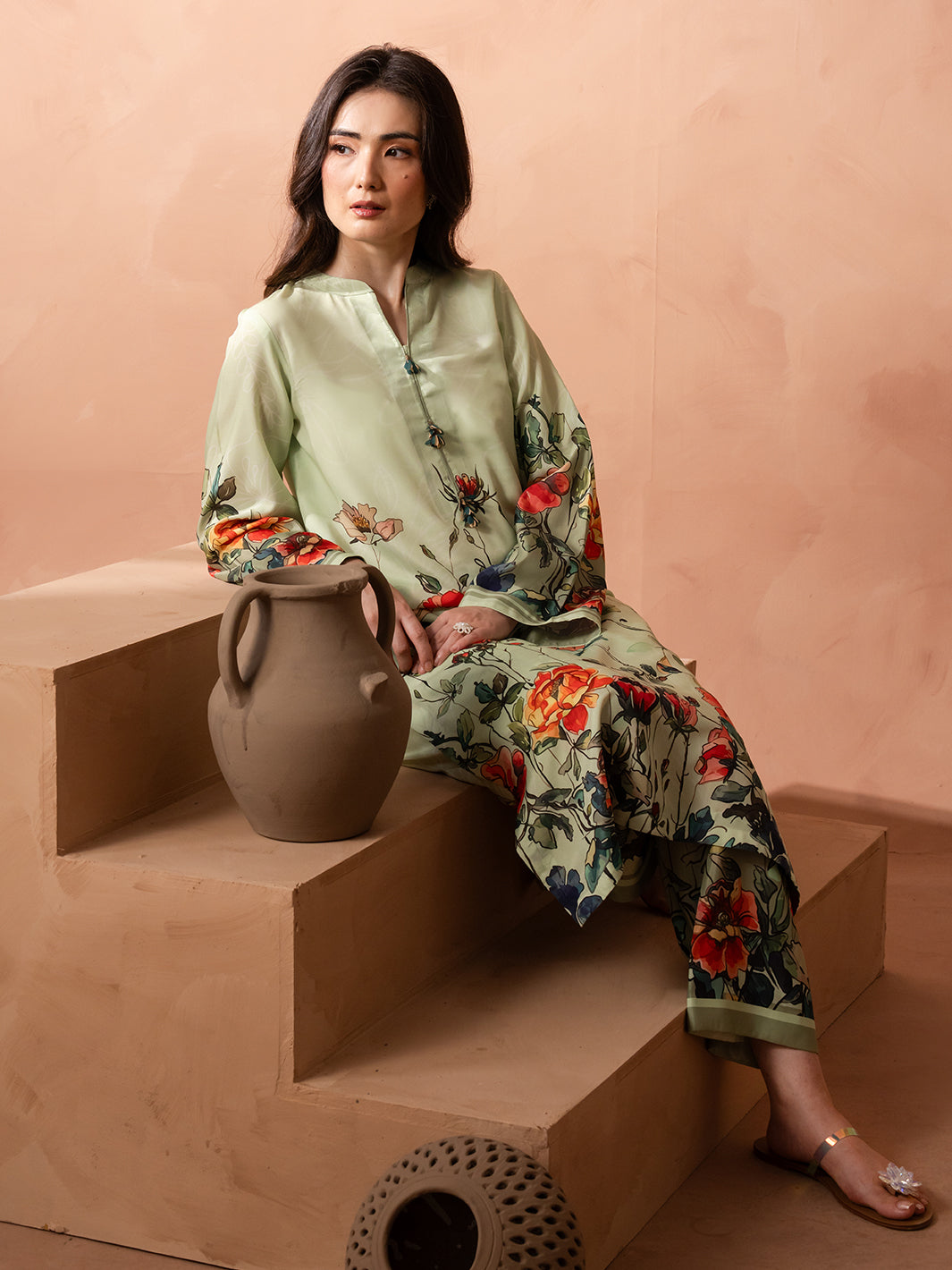 IZEL | Sunset street Pret |  FLAIR -  Izel Ladies Clothes - Original Designer Dress - House of Maryam