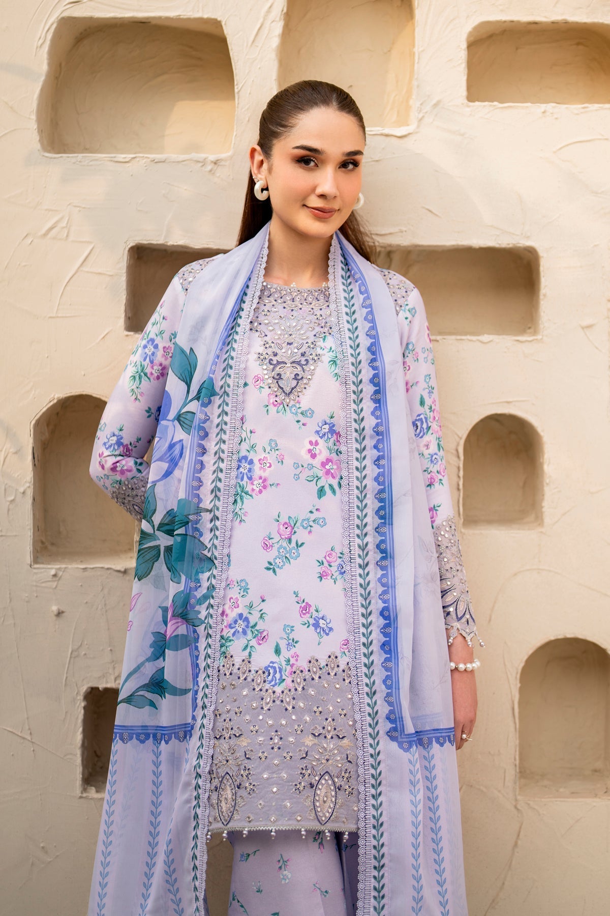 Alizeh | Levana Lawn | Flake -  Alizeh Ladies Clothes - Original Designer Dress - House of Maryam