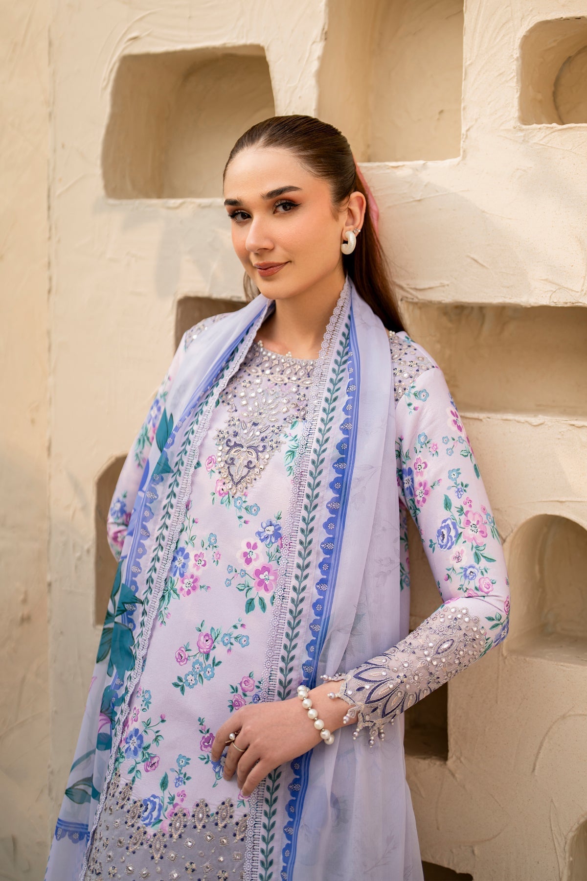 Alizeh | Levana Lawn | Flake -  Alizeh Ladies Clothes - Original Designer Dress - House of Maryam