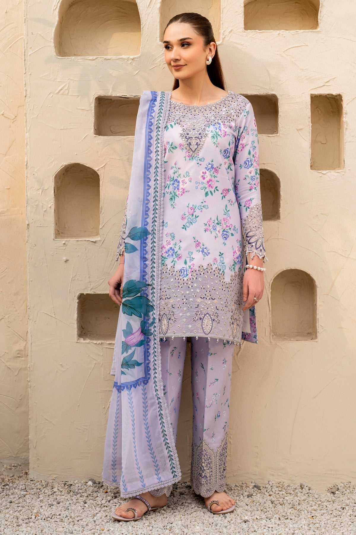 Alizeh | Levana Lawn | Flake -  Alizeh Ladies Clothes - Original Designer Dress - House of Maryam