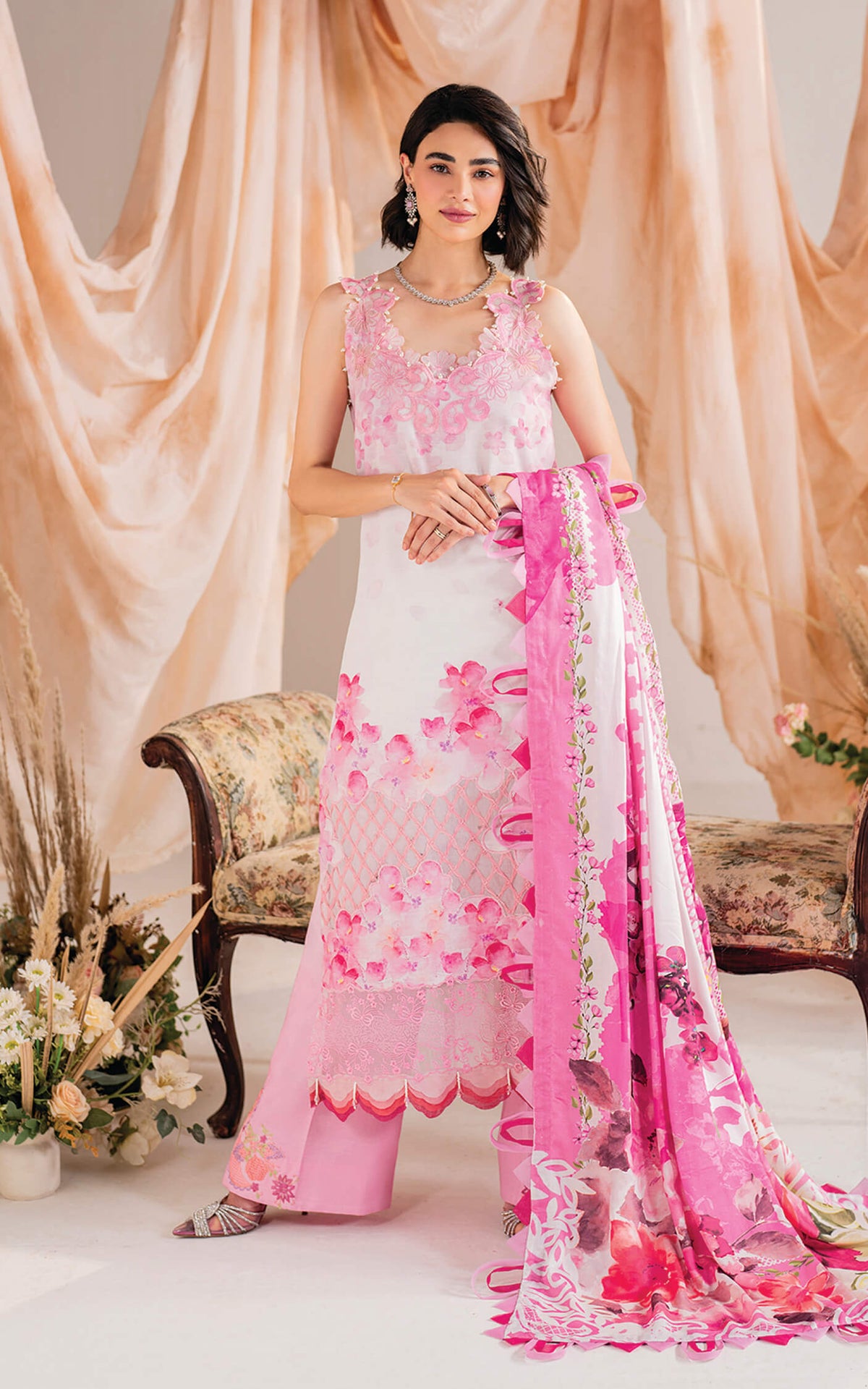Asifa and Nabeel | Winter Meraki 24 | Fleur-MW-11 -  Asifa and Nabeel Ladies Clothes - Original Designer Dress - House of Maryam