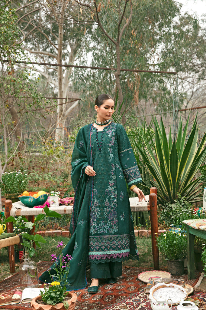 Florent | Luxury Lawn 24 | FFL-7A -  Florent Luxury - Original Designer Dress - House of Maryam