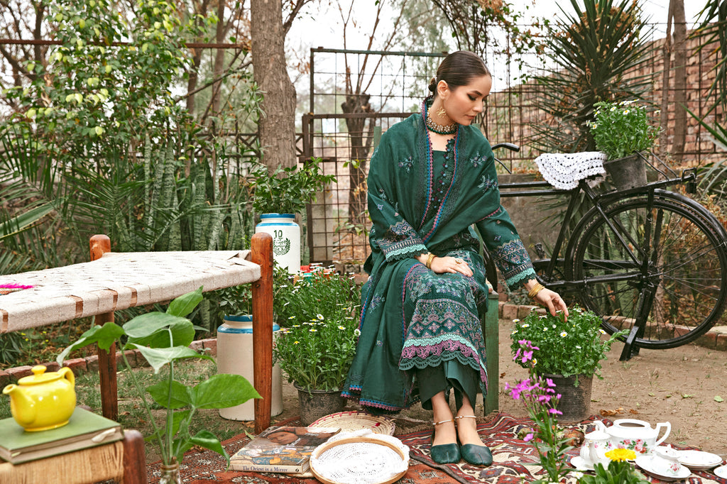 Florent | Luxury Lawn 24 | FFL-7A -  Florent Luxury - Original Designer Dress - House of Maryam