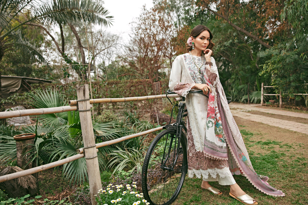 Florent | Luxury Lawn 24 | FFL-2A by Designer Florent - House of Maryam - Pakistani Designer Ethnic Wear in {{ shop.shopifyCountryName }}