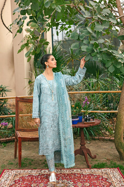 Florent | Luxury Lawn 24 | FFL-8B -  Florent Luxury - Original Designer Dress - House of Maryam
