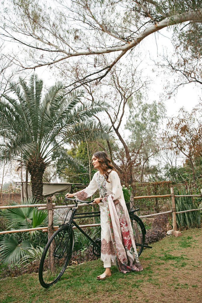 Florent | Luxury Lawn 24 | FFL-2A by Designer Florent - House of Maryam - Pakistani Designer Ethnic Wear in {{ shop.shopifyCountryName }}