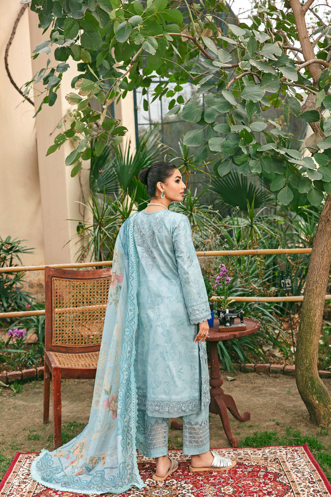 Florent | Luxury Lawn 24 | FFL-8B by Designer Florent - House of Maryam - Pakistani Designer Ethnic Wear in {{ shop.shopifyCountryName }}