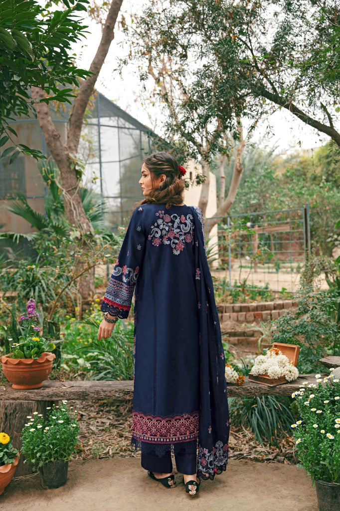 Florent | Luxury Lawn 24 | 3A -  Florent Luxury - Original Designer Dress - House of Maryam