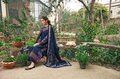 Florent | Luxury Lawn 24 | 3A -  Florent Luxury - Original Designer Dress - House of Maryam