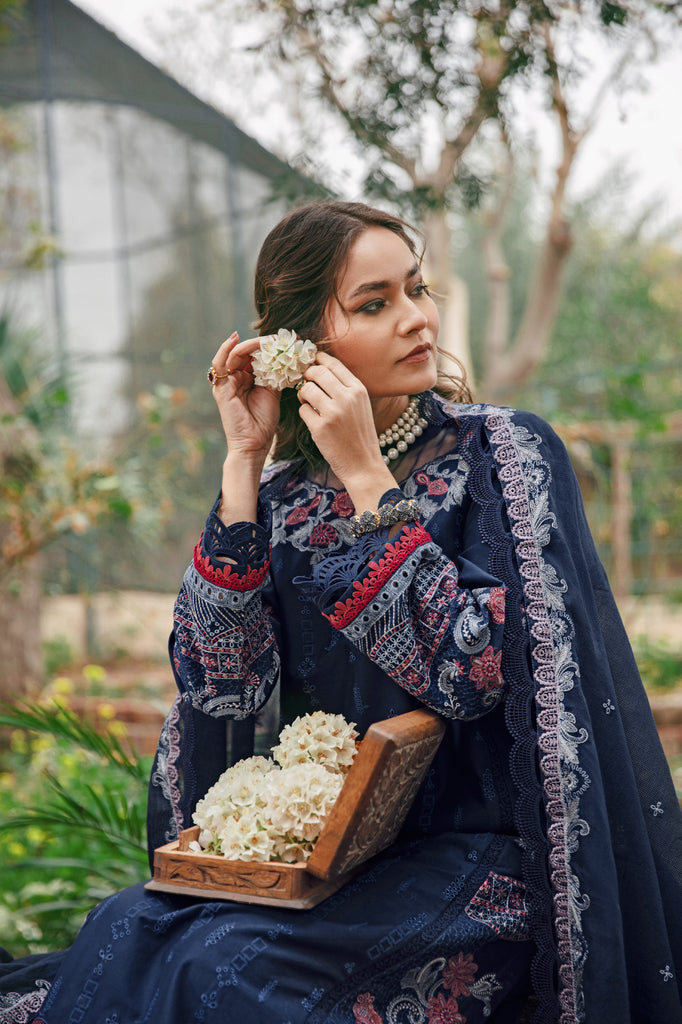 Florent | Luxury Lawn 24 | 3A -  Florent Luxury - Original Designer Dress - House of Maryam