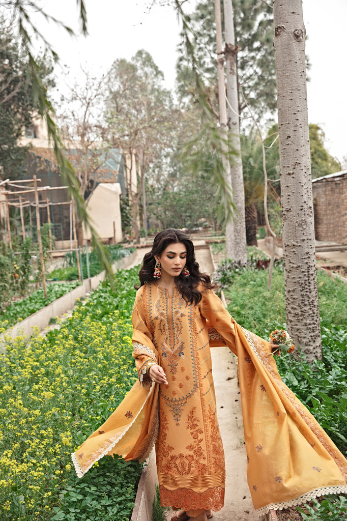 Florent | Luxury Lawn 24 | FFL-4A by Designer Florent - House of Maryam - Pakistani Designer Ethnic Wear in {{ shop.shopifyCountryName }}