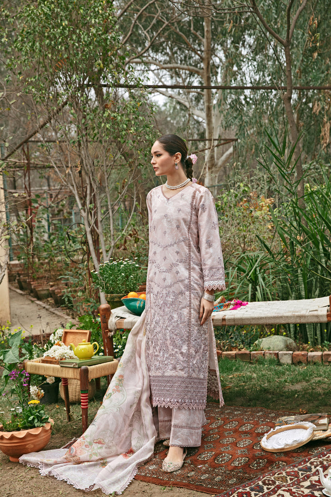Florent | Luxury Lawn 24 | FFL-8A -  Florent Luxury - Original Designer Dress - House of Maryam