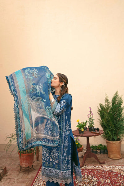 Florent | Luxury Lawn 24 | FFL-5A -  Florent Luxury - Original Designer Dress - House of Maryam