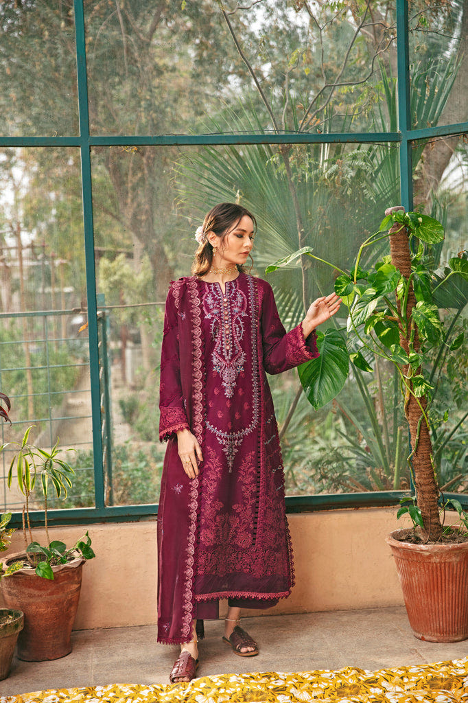 Florent | Luxury Lawn 24 | FFL-4B -  Florent Luxury - Original Designer Dress - House of Maryam