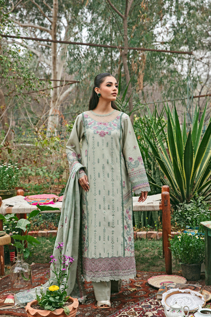 Florent | Luxury Lawn 24 | FFL-3B -  Florent Luxury - Original Designer Dress - House of Maryam