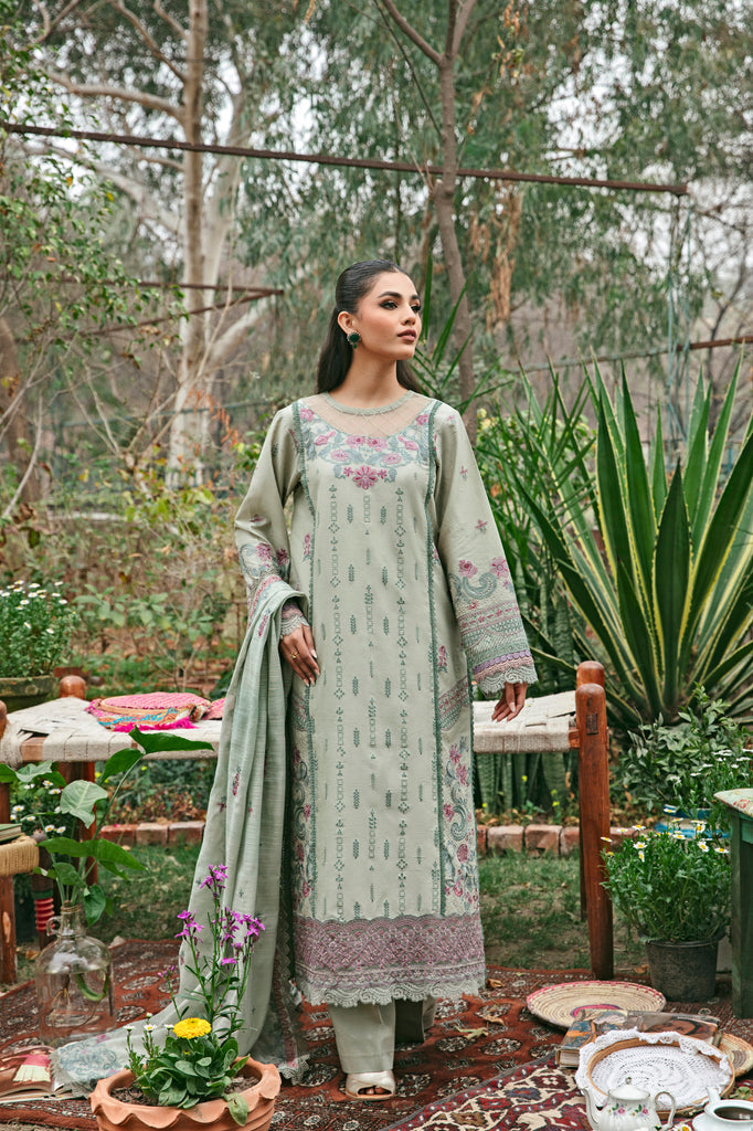 Florent | Luxury Lawn 24 | FFL-3B by Designer Florent - House of Maryam - Pakistani Designer Ethnic Wear in {{ shop.shopifyCountryName }}