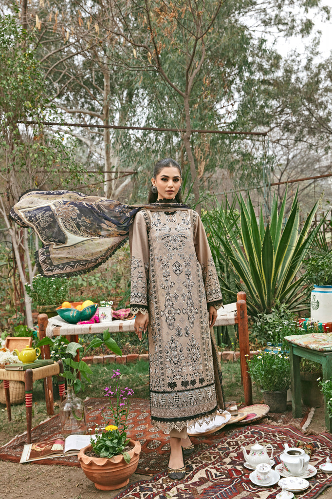 Florent | Luxury Lawn 24 | FFL-5B by Designer Florent - House of Maryam - Pakistani Designer Ethnic Wear in {{ shop.shopifyCountryName }}