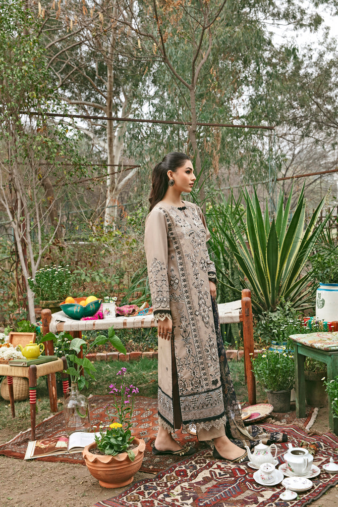 Florent | Luxury Lawn 24 | FFL-5B -  Florent Luxury - Original Designer Dress - House of Maryam