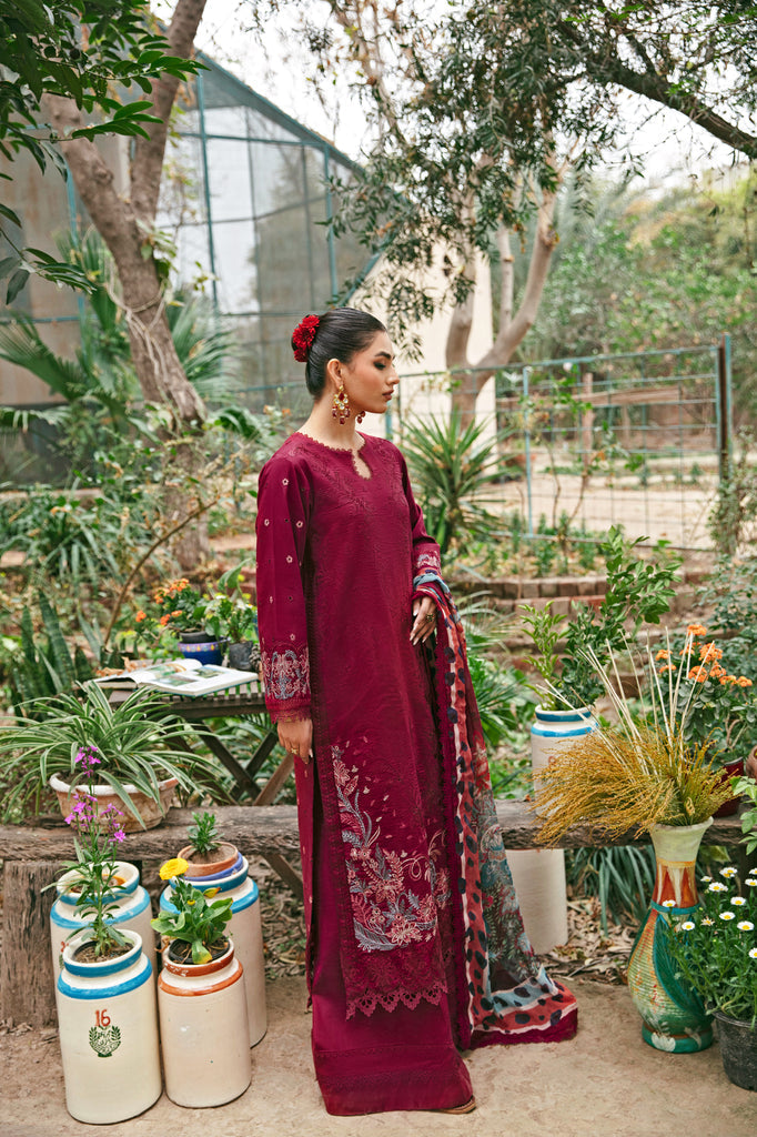 Florent | Luxury Lawn 24 | FFL-1B -  Florent Luxury - Original Designer Dress - House of Maryam