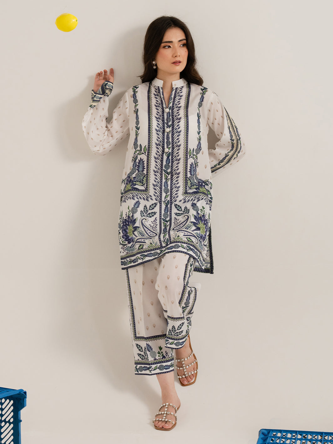 IZEL | Sunset street Pret | FLORET -  Izel Ladies Clothes - Original Designer Dress - House of Maryam
