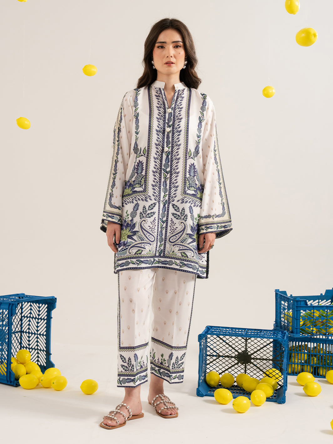 IZEL | Sunset street Pret | FLORET -  Izel Ladies Clothes - Original Designer Dress - House of Maryam