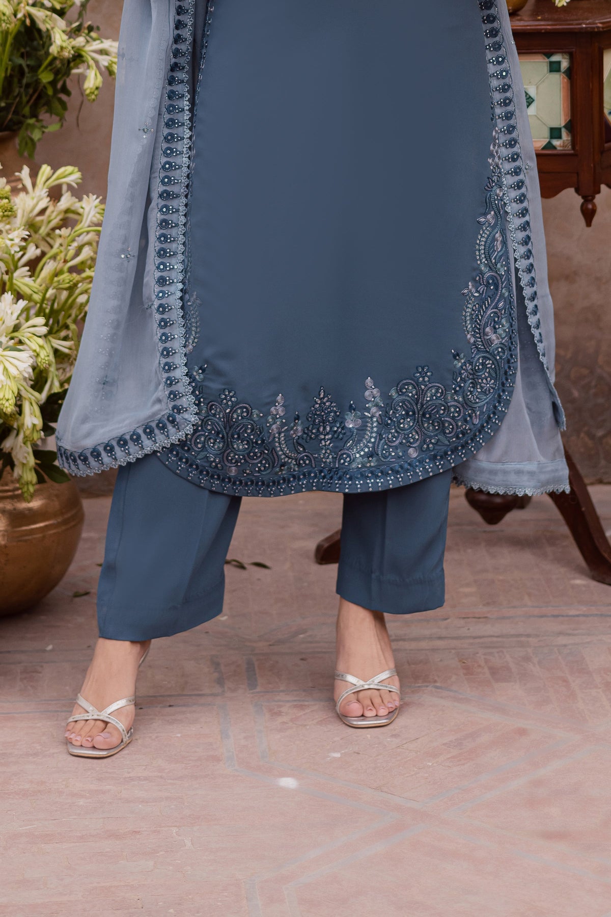 Batik | Gulmohar Festive Eid Edit 26' | Florina 3Pc, image 7