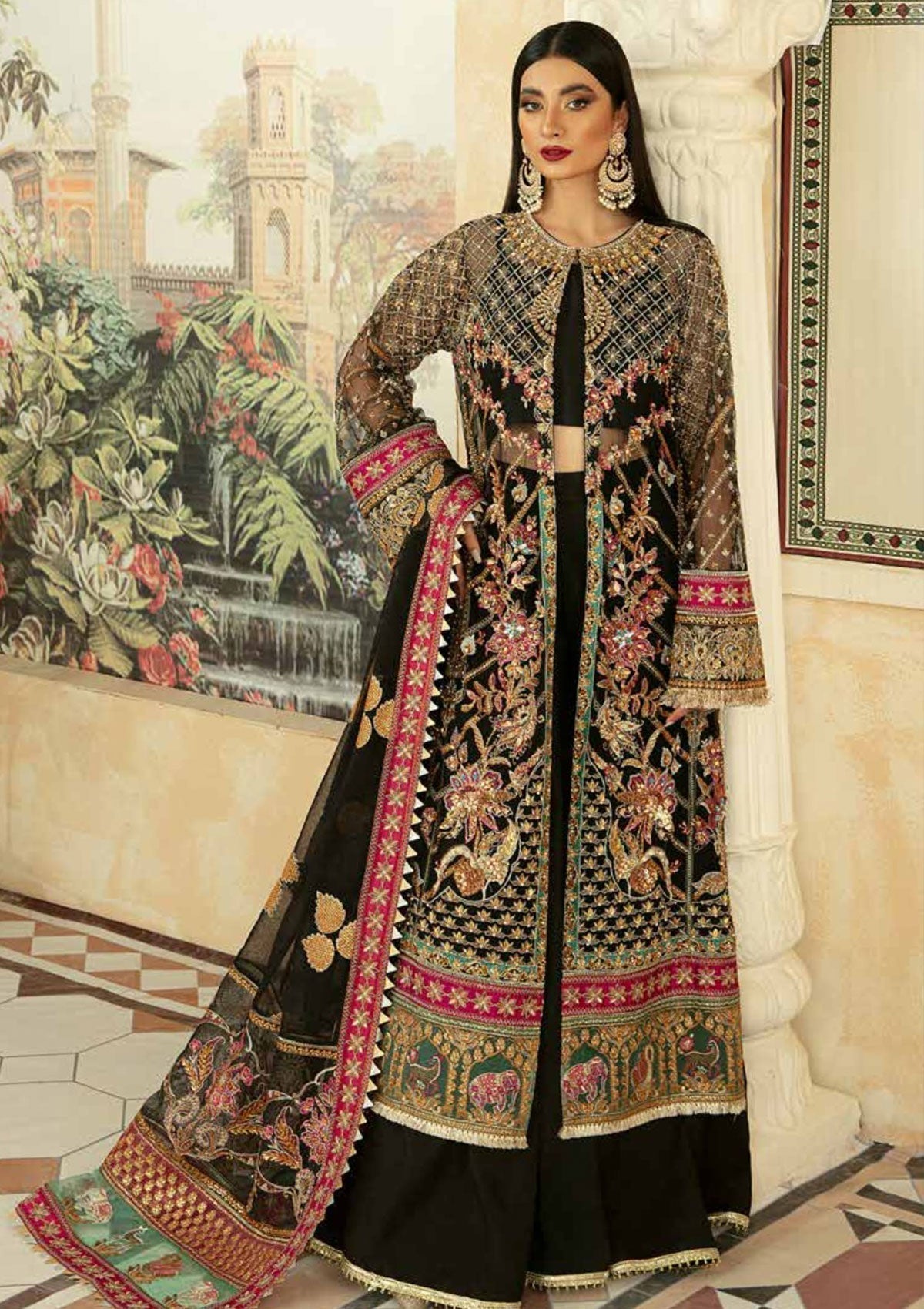 Maryam Hussain | Marwa Festive Collection | KAIYNAT -  Maryam Hussian Formal - Original Designer Dress - House of Maryam