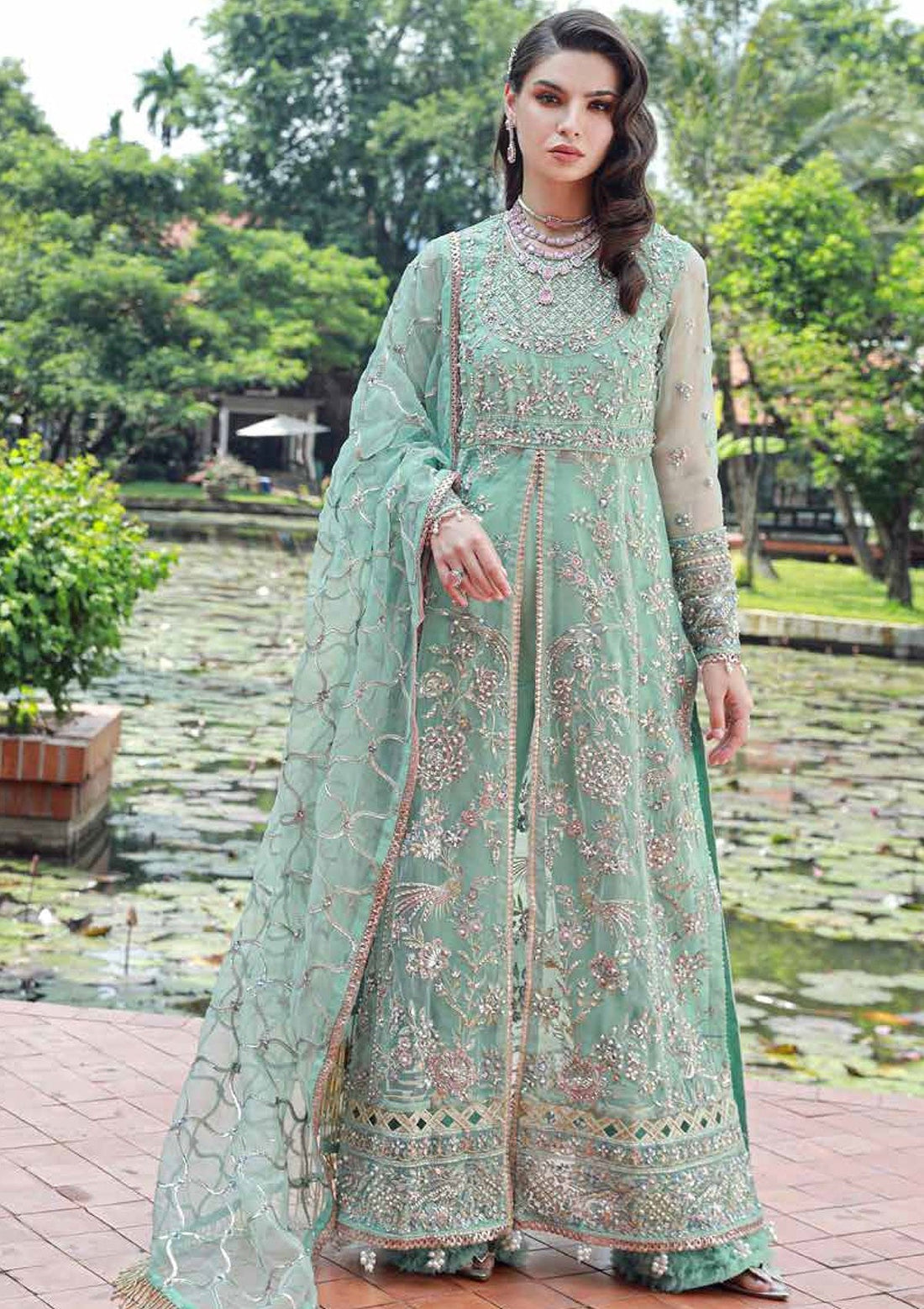 Ezra | Wedding Collection | EW24#01 - Lotus by Designer Ezra - House of Maryam - Pakistani Designer Ethnic Wear in {{ shop.shopifyCountryName }}