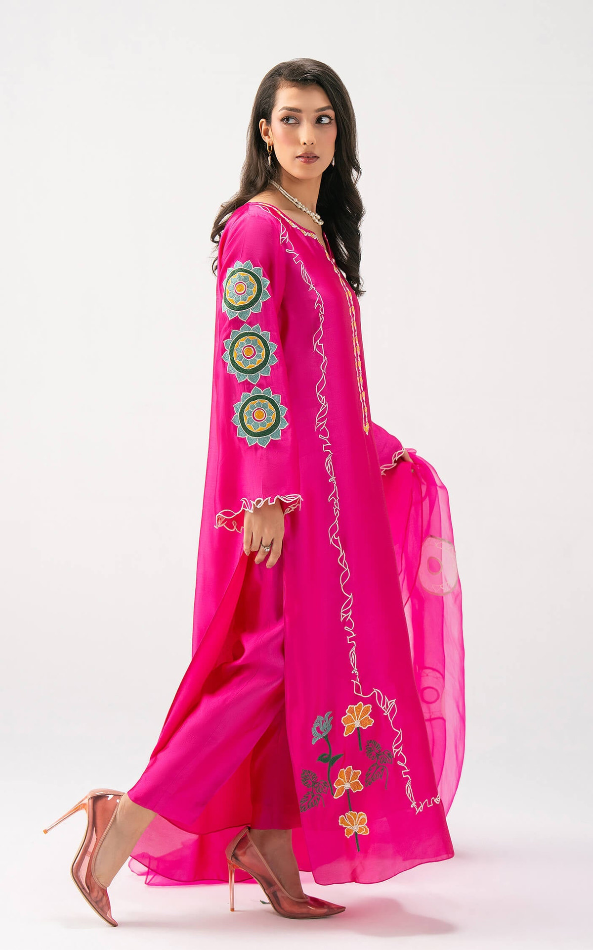Asifa and Nabeel | Celevara Luxe | Fuchsia Flame, image 7