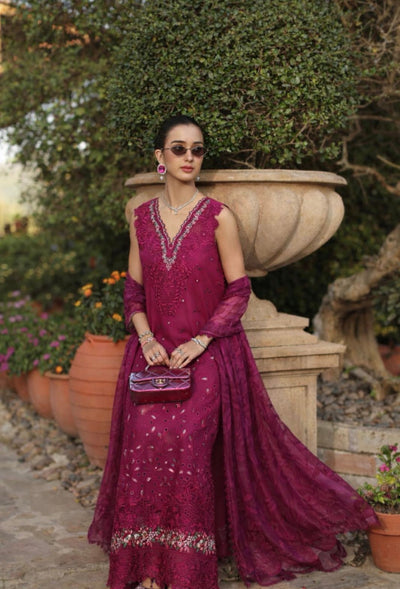 Saadia Asad | Luxury Eid Schiffli Laserkari 26 | D6 - A - Zelina