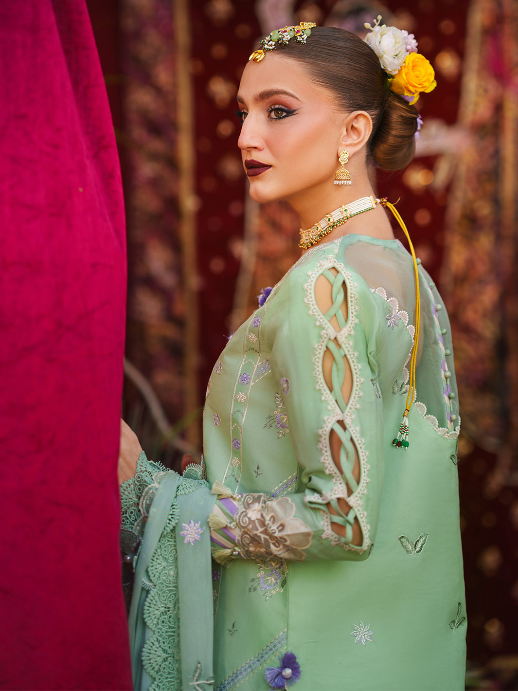 Mahnur | Gul Luxury Lawn 26 | G-011, image 5