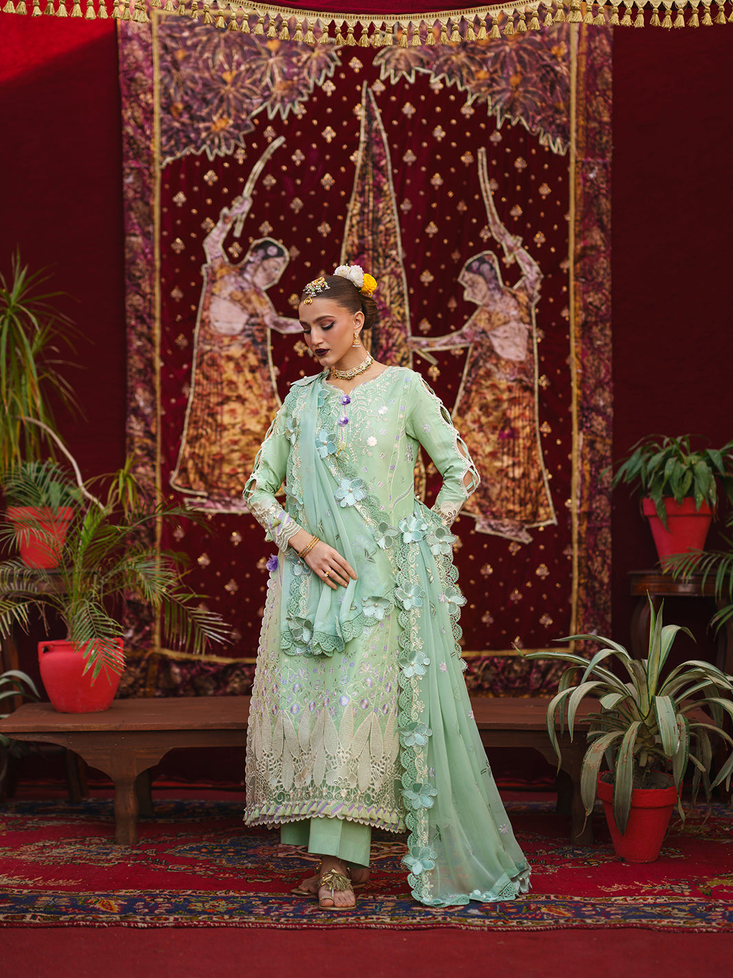 Mahnur | Gul Luxury Lawn 26 | G-011, image 7