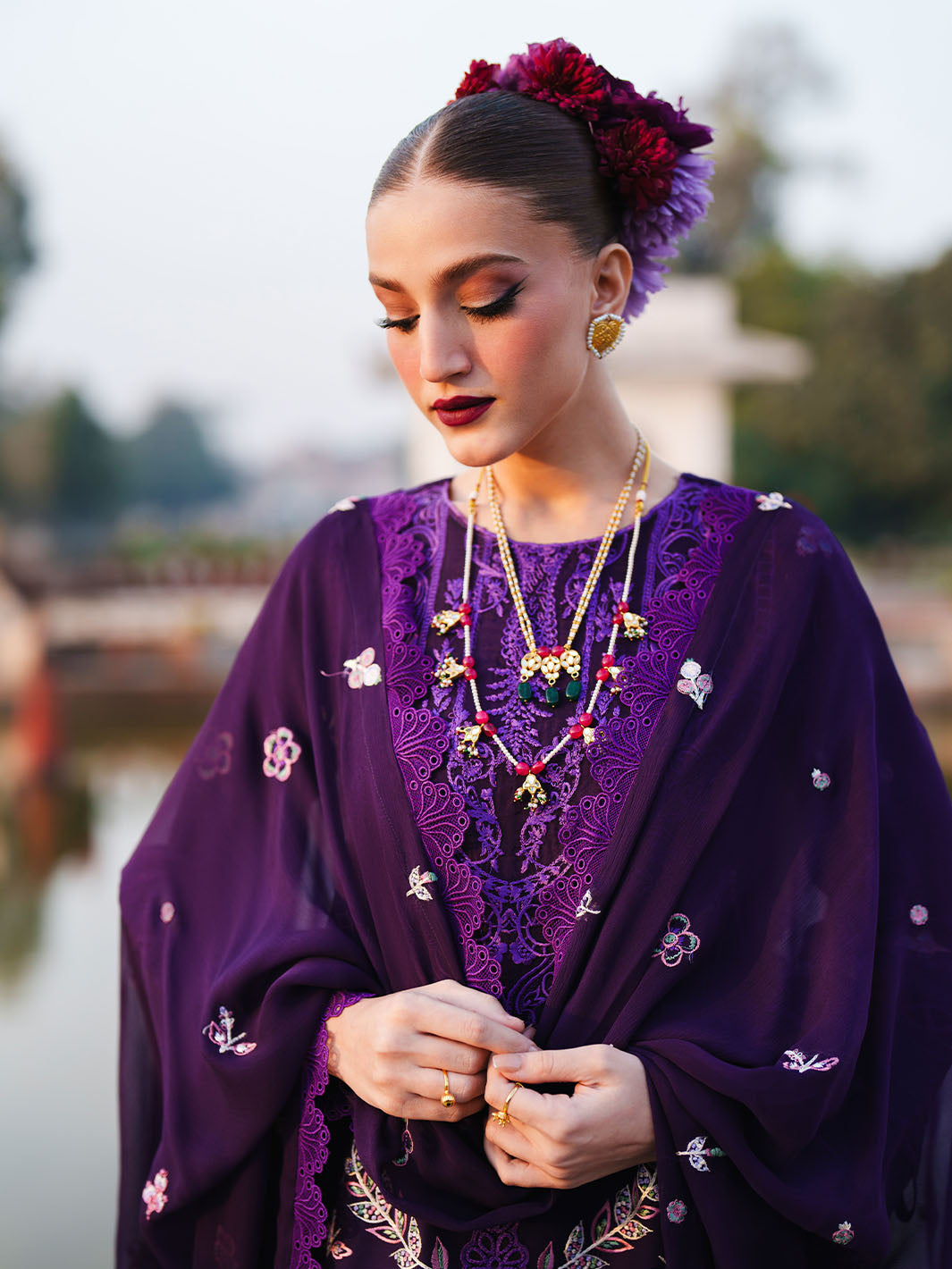 Mahnur | Gul Luxury Lawn 26 | G-012, image 6