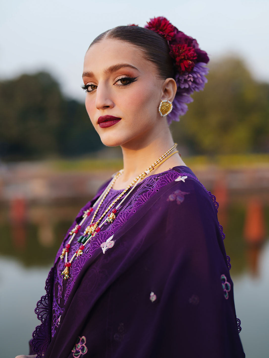 Mahnur | Gul Luxury Lawn 26 | G-012, image 5