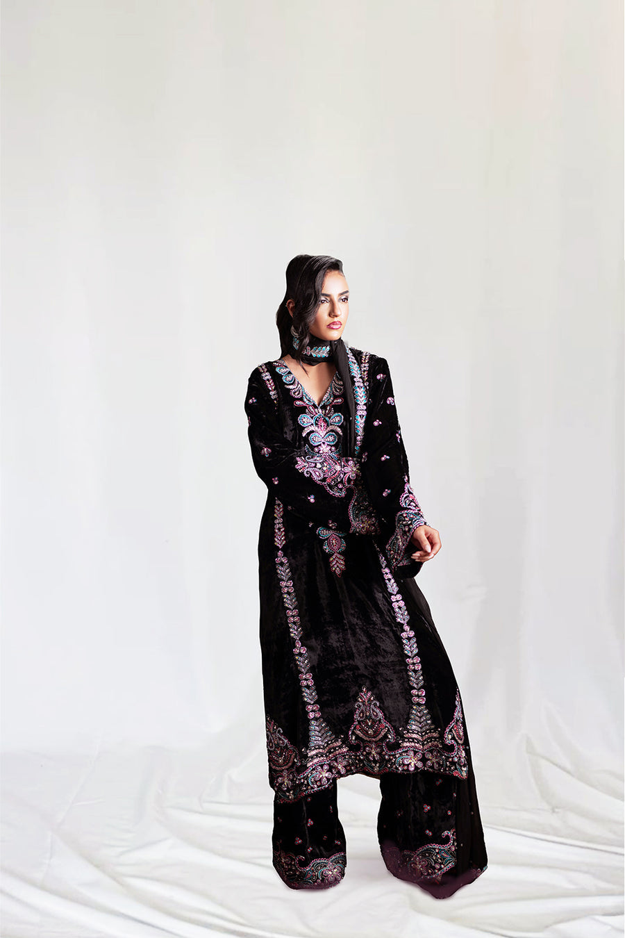 Saira Rizwan | Velvet Pret 25 | ZARQ-SRVP25-03-7
