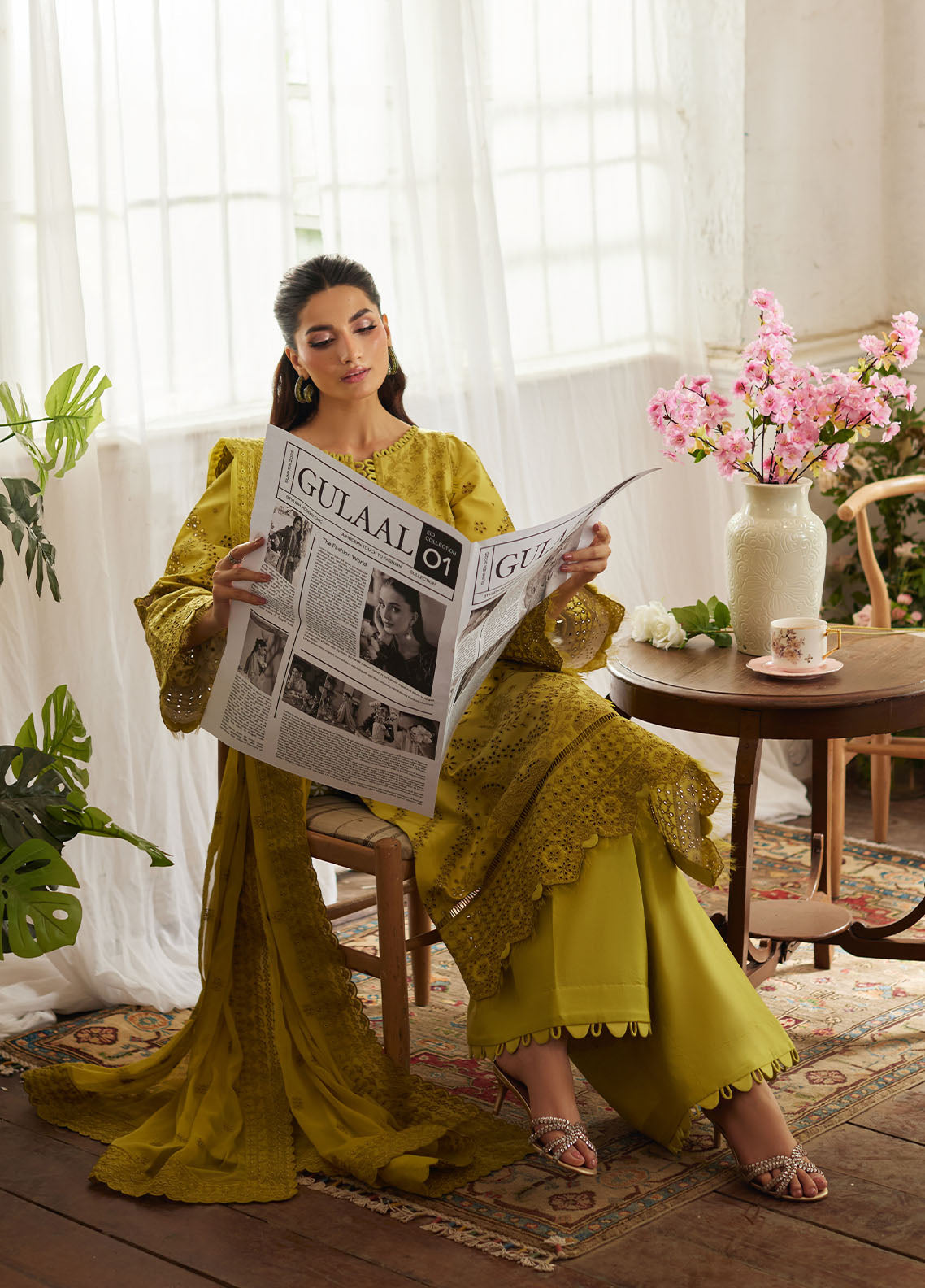 Bin Ilyas | Carnival Summer Edit 25 | Aurelia -  Gulaal Ladies Clothes - Original Designer Dress - House of Maryam