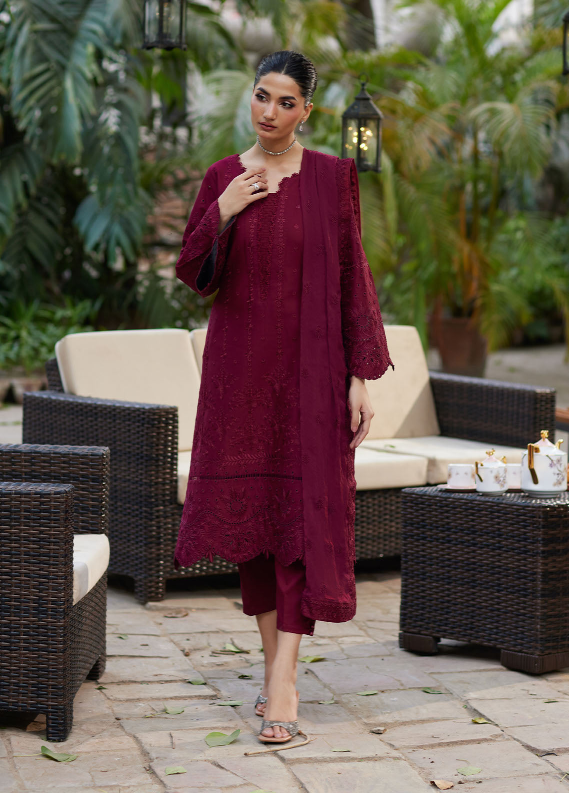 Bin Ilyas | Carnival Summer Edit 25 | Reina -  Gulaal Ladies Clothes - Original Designer Dress - House of Maryam