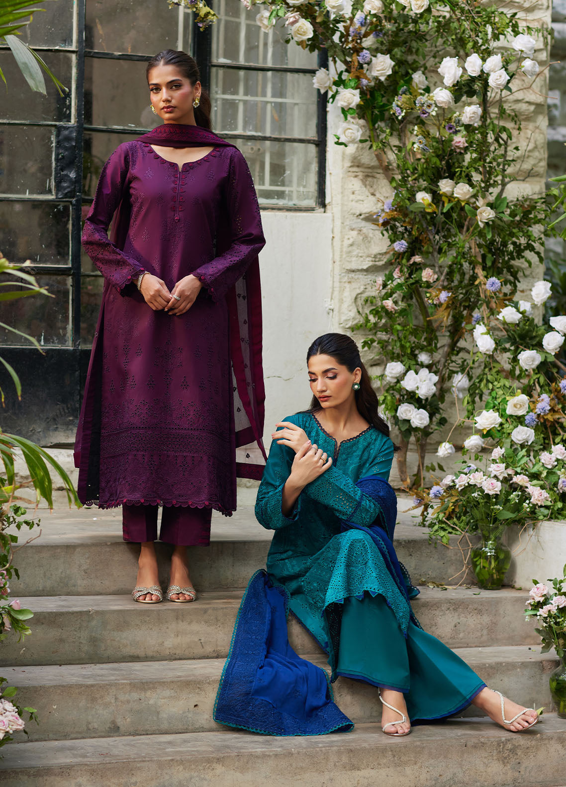 Bin Ilyas | Carnival Summer Edit 25 | Amora -  Gulaal Ladies Clothes - Original Designer Dress - House of Maryam